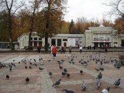 Центральная площадь Трускавца и Бювет №1