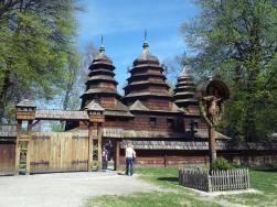 Николаевская церковь 1763г, памятник бойковской архитектуры