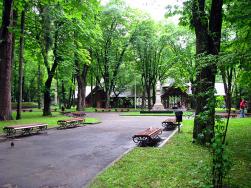 Курортный парк Трускавца